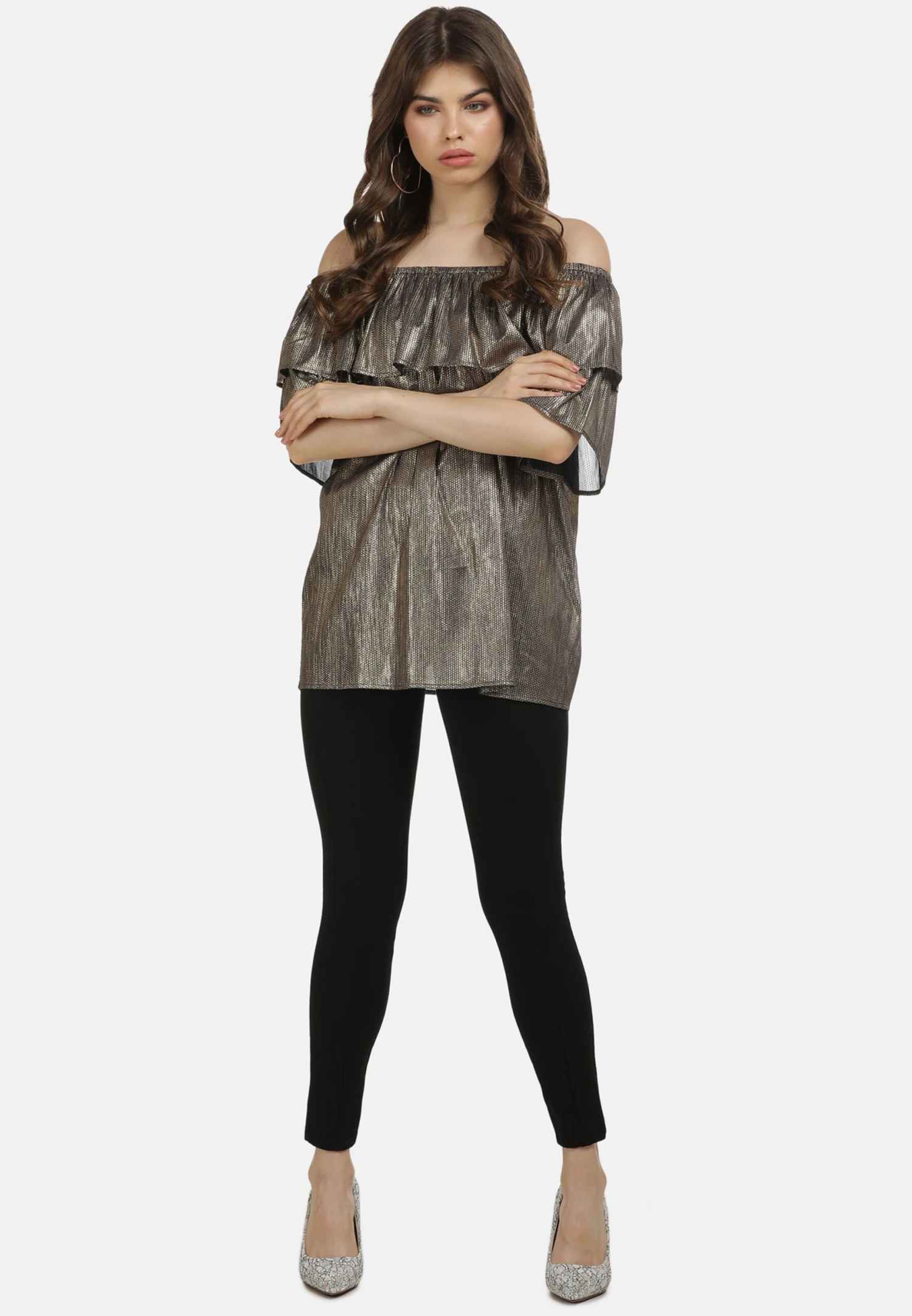 T-shirts T-shirt Femme Or 6 T-shirts T-shirt Femme Or – Image 4