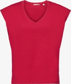 ESPRIT T-shirts T-shirt Femme Framboise