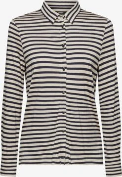 ESPRIT Polos T-shirt Femme Noir / Blanc