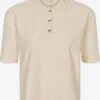 Esmé Studios Polos T-shirt ESMindy Polo Femme Beige 1 Esmé Studios Polos T-shirt ESMindy Polo Femme Beige -Pas Cher Univers T-shirt Magasin 0d36420665ef9bbd12a40e748a7b6d4c