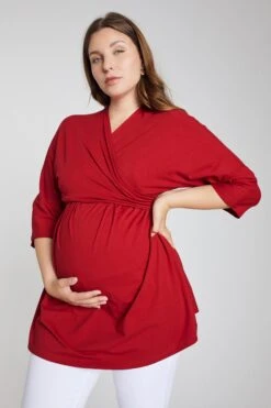 Ulla Popken T-shirts à Manches 3/4 T-shirt Bellieva Femme Rouge Foncé 13 Ulla Popken T-shirts à Manches 3/4 T-shirt Bellieva Femme Rouge Foncé -Pas Cher Univers T-shirt Magasin 107b38cdfec90224041ba106980650b0