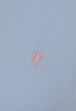 Polos T-shirt Femme Bleu Fumé -Pas Cher Univers T-shirt Magasin 127380ac1f4381495527c74b1dd8e754