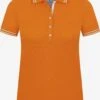 Polos T-shirt Mariana Femme Orange