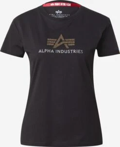 Alpha Industries T-shirts T-shirt Crystal Femme Noir