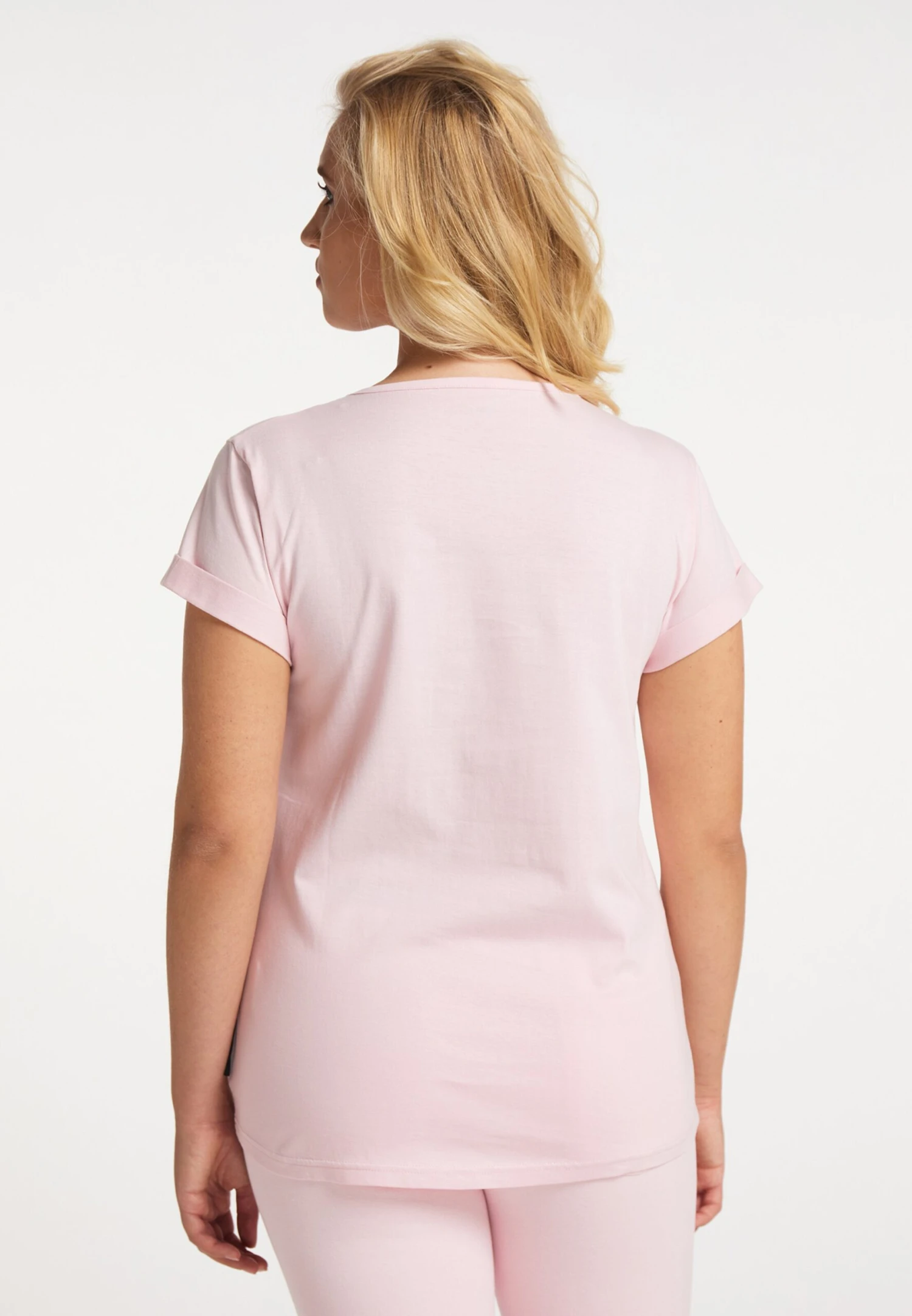 Bruno Banani T-shirts T-shirt Hughes Femme Rose Pastel 5 Bruno Banani T-shirts T-shirt Hughes Femme Rose Pastel – Image 3