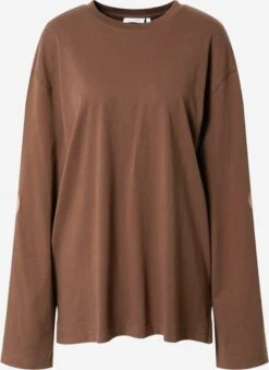 WEEKDAY T-shirts à Manches Longues T-shirt Femme Caramel