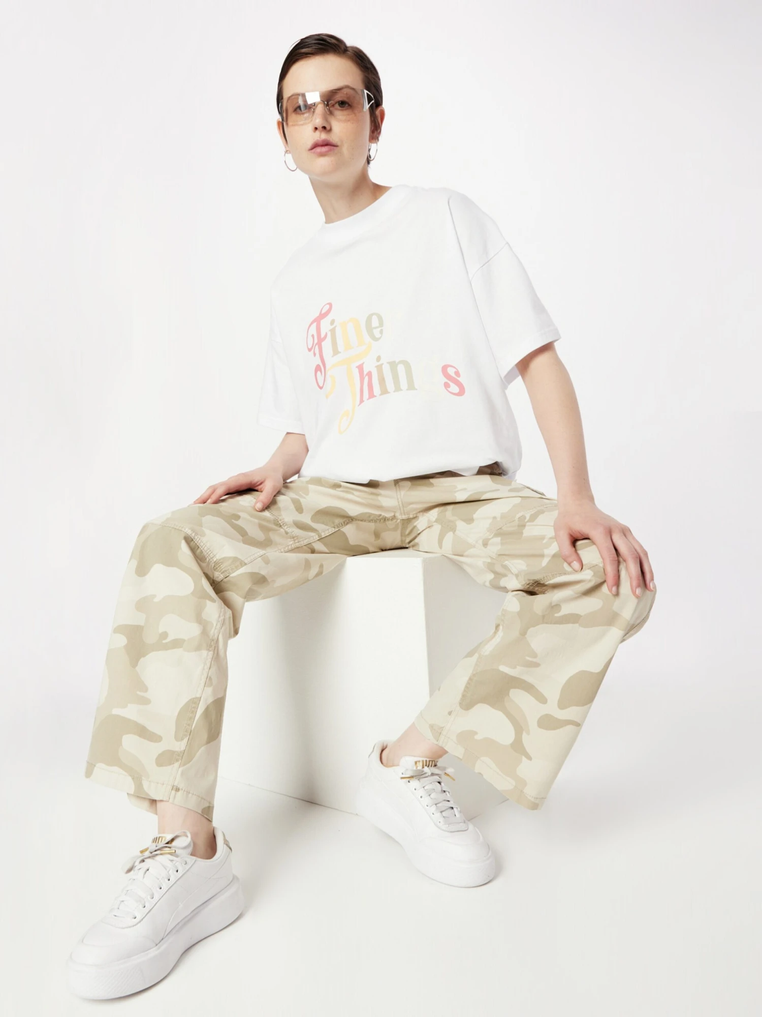 Pegador T-shirts T-shirt Birca Femme Blanc 7 Pegador T-shirts T-shirt Birca Femme Blanc – Image 5