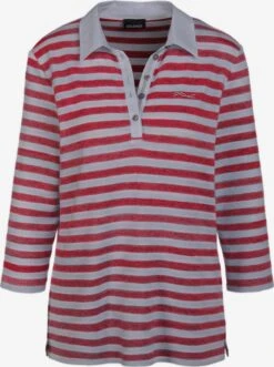 GOLDNER Polos T-shirt Femme Gris Clair / Gris Chiné / Rouge Sang / Rouge Foncé