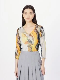 Key Largo T-shirts à Manches 3/4 T-shirt MARBLE Femme Jaune 9 Key Largo T-shirts à Manches 3/4 T-shirt MARBLE Femme Jaune -Pas Cher Univers T-shirt Magasin 204801c9955700c3845cda6da4abb095