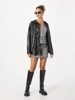 About You T-shirts à Manches Longues T-shirt Isa Femme Gris Chiné -Pas Cher Univers T-shirt Magasin 20bca766b0bf279cb8b04516b16ea54d