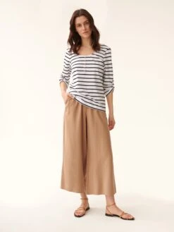 T-shirts à Manches 3/4 T-shirt NOYA Femme Blanc -Pas Cher Univers T-shirt Magasin 2506402dcf4c2cc08c168f12cea415ed