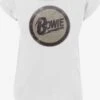 F4NT4STIC T-shirts T-shirt David Bowie Femme Blanc -Pas Cher Univers T-shirt Magasin 285e4767a840e744bca972fdacb9386e