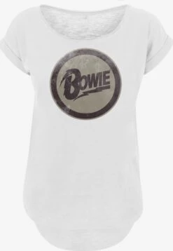 F4NT4STIC T-shirts T-shirt David Bowie Femme Blanc
