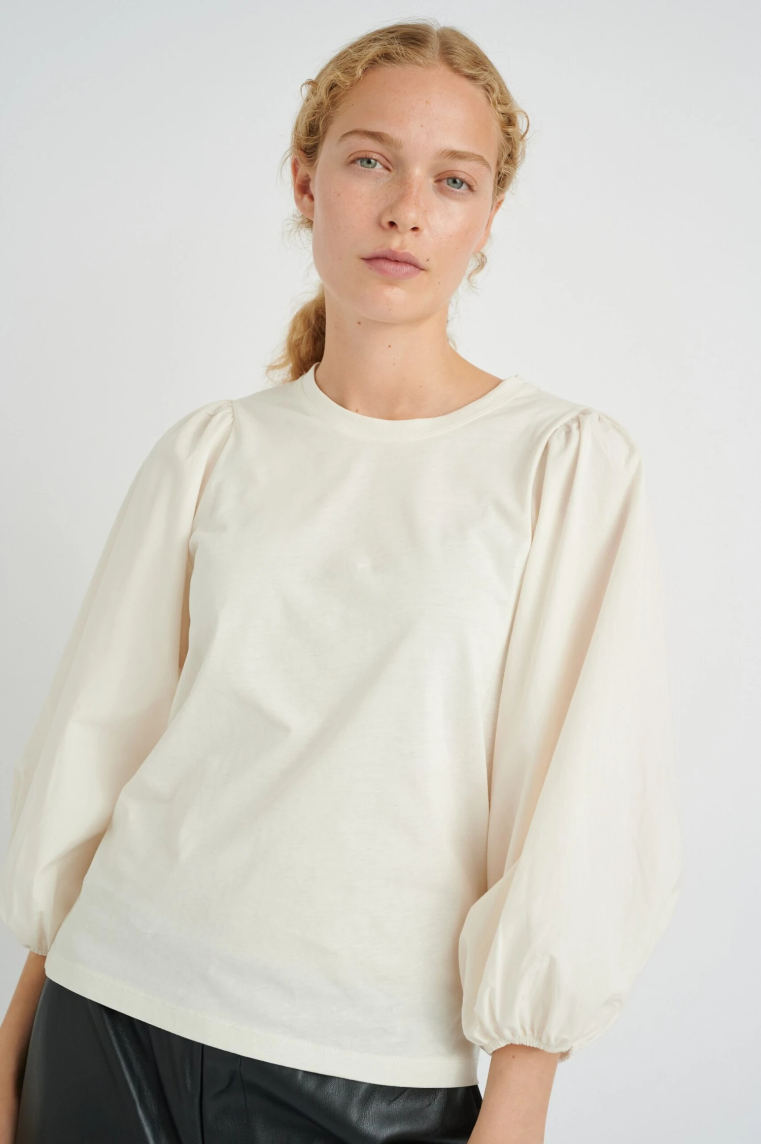 InWear T-shirts à Manches 3/4 T-shirt Zumme Femme Blanc Cassé 4 InWear T-shirts à Manches 3/4 T-shirt Zumme Femme Blanc Cassé – Image 2