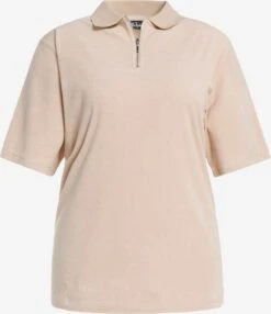 Ulla Popken Polos T-shirt Femme Mastic