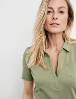 Gerry Weber Polos T-shirt Femme Olive -Pas Cher Univers T-shirt Magasin 2943149738be17db7370ff0280e35841