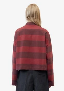 Marc O'Polo DENIM Polos T-shirt Femme Rouge / Bordeaux -Pas Cher Univers T-shirt Magasin 309176fc240241aa1263957cd6e4f651