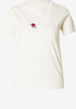 Pas Cher Univers T-shirt Magasin 15 Converse T-shirts T-shirt Gran Femme Beige Clair