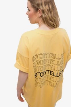 T-shirts Oversize T-shirt Oversize Femme Jaune -Pas Cher Univers T-shirt Magasin 36cc7abcd00ac30e1b67c31c1f724eb0