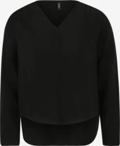 Vero Moda Petite T-shirts à Manches Longues T-shirt LENA Femme Noir