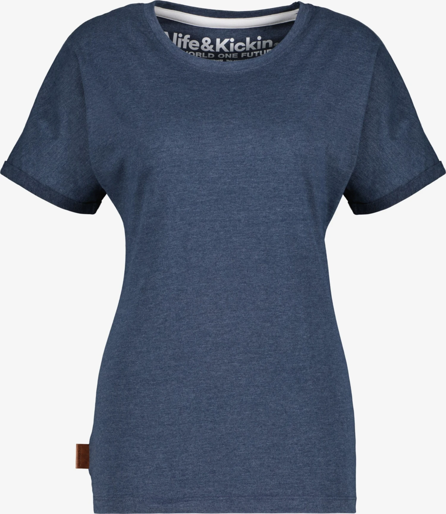 T-shirts T-shirt MalaikaAK Femme Marine 3 T-shirts T-shirt MalaikaAK Femme Marine