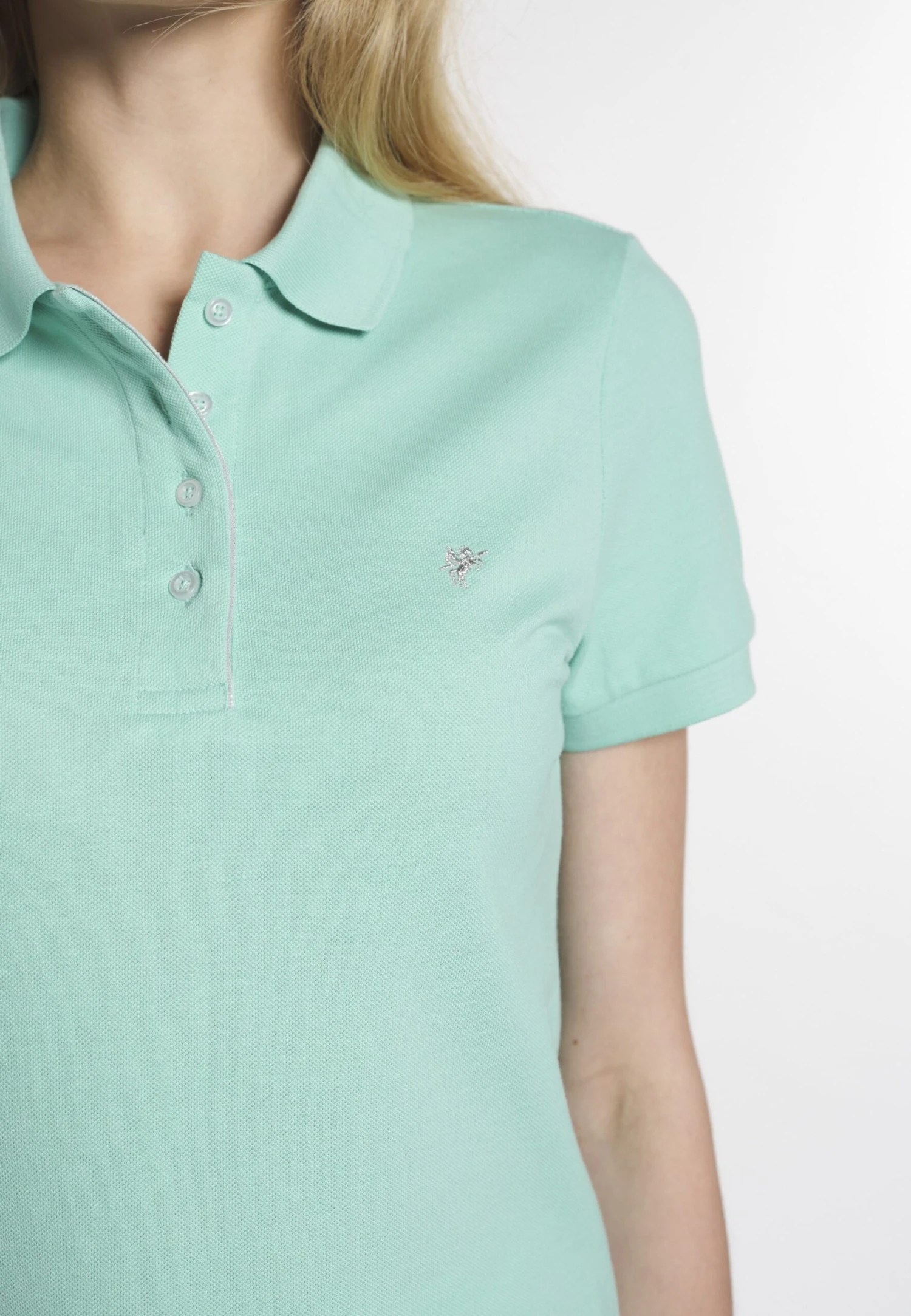 Polos T-shirt Sophie Femme Menthe 8 Polos T-shirt Sophie Femme Menthe – Image 6