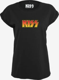 T-shirts T-shirt Kiss Femme Noir