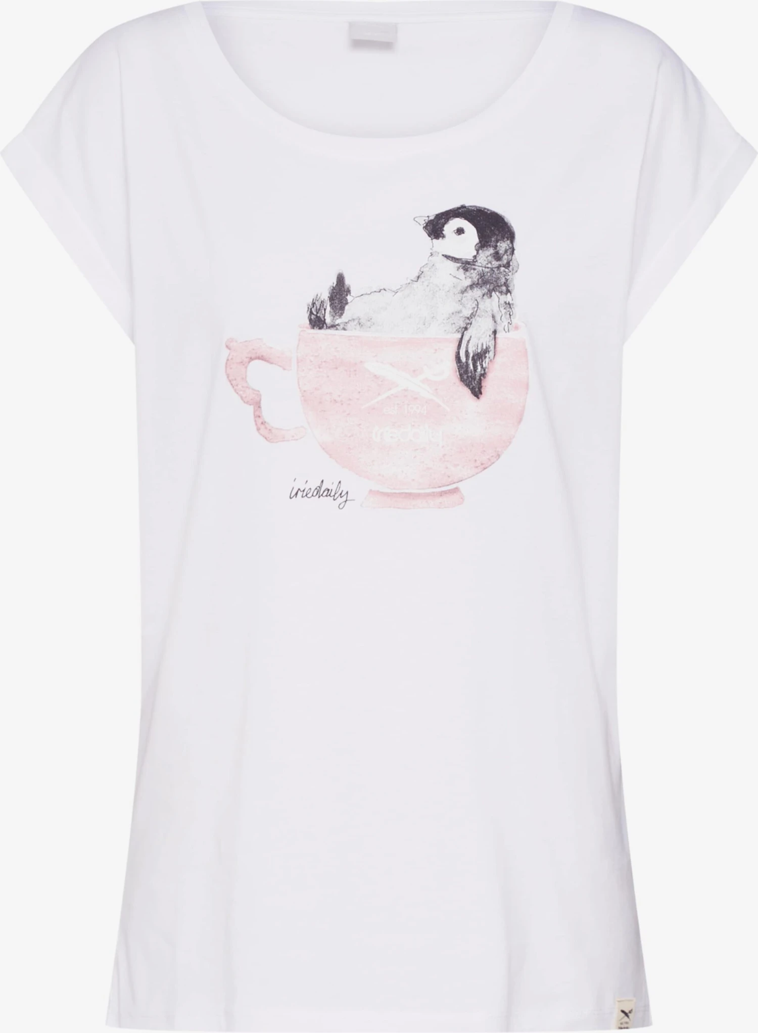 Iriedaily T-shirts T-shirt Pingulax Femme Blanc 3 Iriedaily T-shirts T-shirt Pingulax Femme Blanc