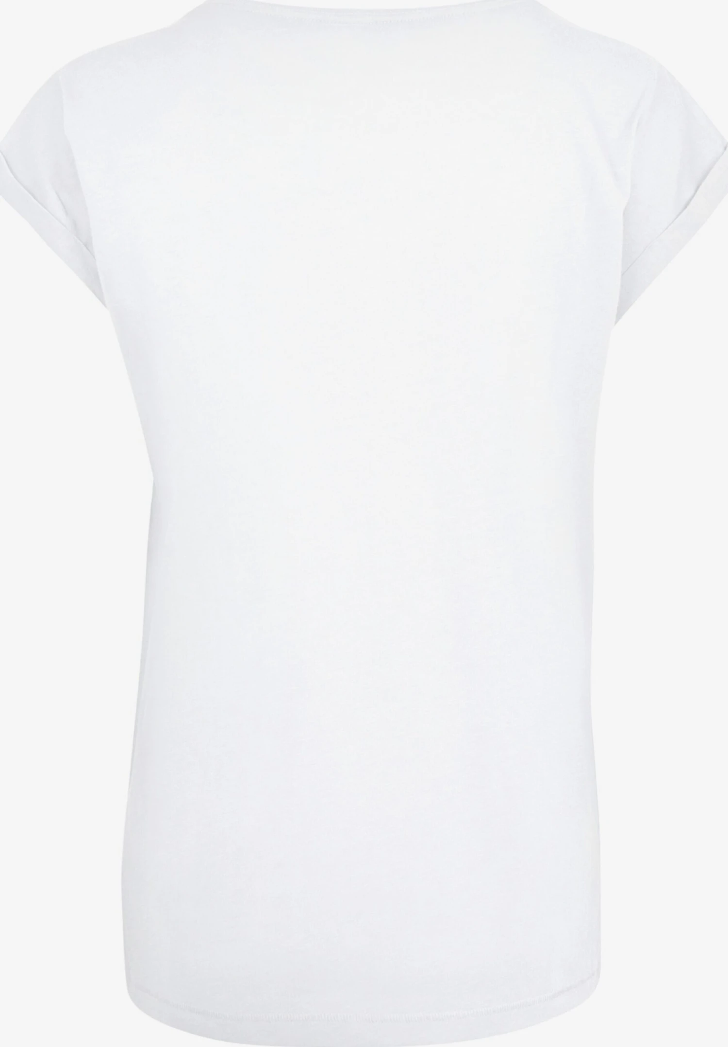 F4NT4STIC T-shirts T-shirt Disney Femme Blanc 4 F4NT4STIC T-shirts T-shirt Disney Femme Blanc – Image 2