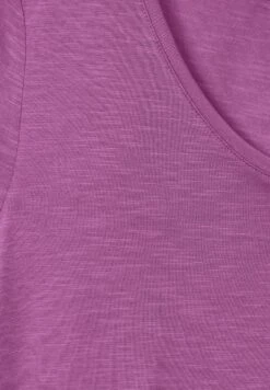 STREET ONE T-shirts T-shirt Femme Orchidée -Pas Cher Univers T-shirt Magasin 44041cc6248a45d46d1cebfdbb890471