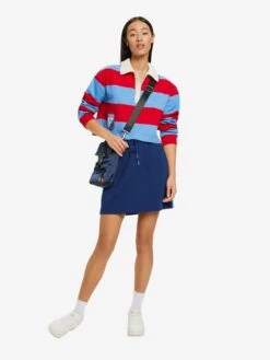 ESPRIT Polos T-shirt Femme Bleu Clair / Rouge 10 ESPRIT Polos T-shirt Femme Bleu Clair / Rouge -Pas Cher Univers T-shirt Magasin 45953ee3d648bf558737d9dbd212205a