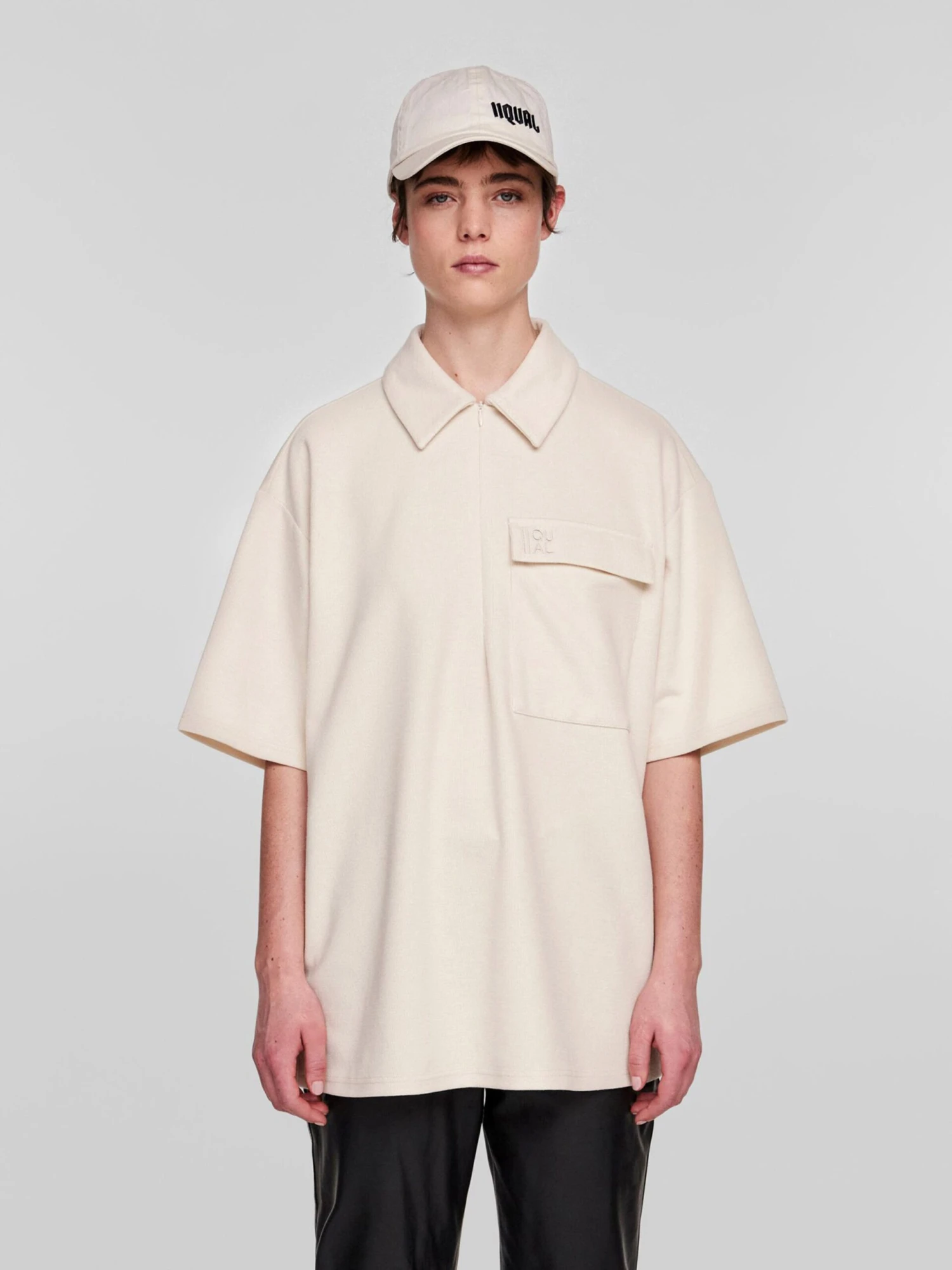 Polos T-Shirt LAIT Femme Crème 7 Polos T-Shirt LAIT Femme Crème – Image 5