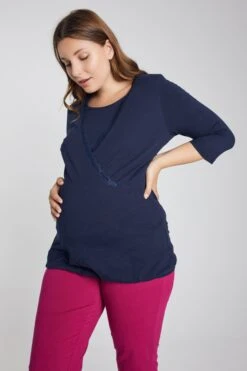 Ulla Popken T-shirts à Manches 3/4 T-shirt Femme Marine 13 Ulla Popken T-shirts à Manches 3/4 T-shirt Femme Marine -Pas Cher Univers T-shirt Magasin 5176db8c94455dec0e50b3b4d3f52d8e