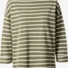 S.Oliver T-shirts à Manches 3/4 T-shirt Femme Kaki -Pas Cher Univers T-shirt Magasin 5256d096bf7399ed6d5f0c9cc12a804e