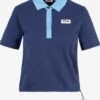 Fila Polos T-shirt TARBECK Femme Bleu Marine / Bleu Clair