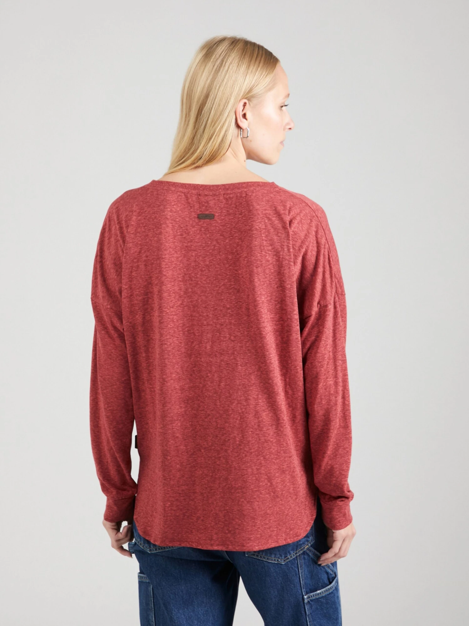 Ragwear T-shirts à Manches Longues T-shirt Femme Framboise 6 Ragwear T-shirts à Manches Longues T-shirt Femme Framboise – Image 4