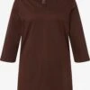 Ulla Popken T-shirts à Manches 3/4 T-shirt Femme Marron -Pas Cher Univers T-shirt Magasin 553d07ecc94e1fe10bf8a52c75650037
