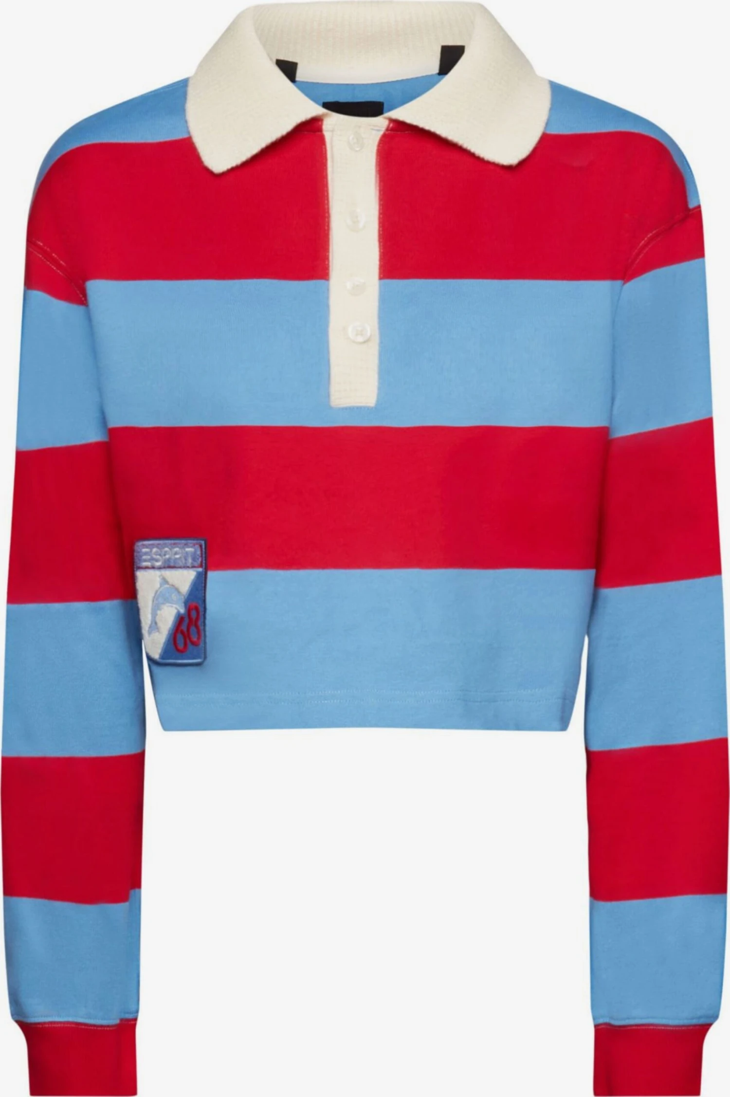 ESPRIT Polos T-shirt Femme Bleu Clair / Rouge 3 ESPRIT Polos T-shirt Femme Bleu Clair / Rouge