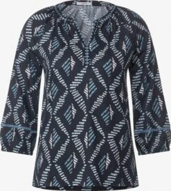 Cecil T-shirts à Manches 3/4 T-shirt Femme Bleu / Bleu Nuit