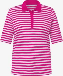 Ulla Popken Polos T-shirt Femme Rose