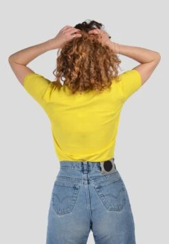 U.S. Polo Assn. Polos T-shirt Femme Jaune -Pas Cher Univers T-shirt Magasin 63144f62d632e6eb3c00326c12af8479