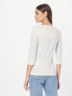 S.Oliver T-shirts à Manches 3/4 T-shirt Femme Blanc -Pas Cher Univers T-shirt Magasin 6684cab1cd1b00ba60351cf5848eb710