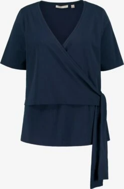 Ulla Popken T-shirts T-shirt Femme Marine