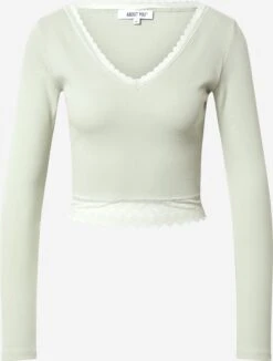 About You T-shirts à Manches Longues T-shirt Jara Shirt Femme Menthe