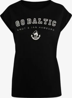 F4NT4STIC T-shirts T-shirt Go Baltic Femme Noir