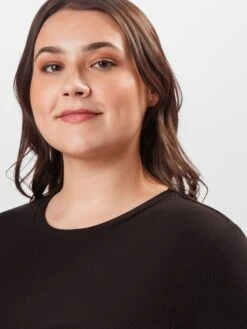 T-shirts à Manches Longues T-shirt Nanna Femme Noir -Pas Cher Univers T-shirt Magasin 70c412abd9fbfec6d802356d52b3a43d