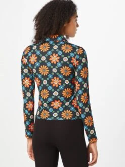 WAREHOUSE Polos T-shirt Femme Mélange De Couleurs -Pas Cher Univers T-shirt Magasin 73c4c16d0ab5f85810a1e17edef875e2