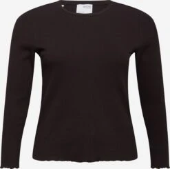 Pas Cher Univers T-shirt Magasin 26 T-shirts à Manches Longues T-shirt Nanna Femme Noir