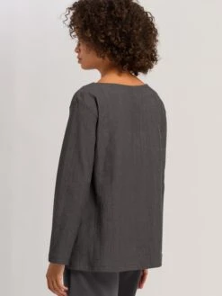 HANRO T-shirts à Manches Longues T-shirt Pure Comfort Femme Brun Foncé -Pas Cher Univers T-shirt Magasin 78c3648d424ab9597759af0c9adfb7b9