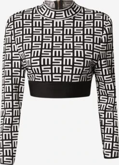 T-shirts à Manches Longues T-shirt Femme Noir